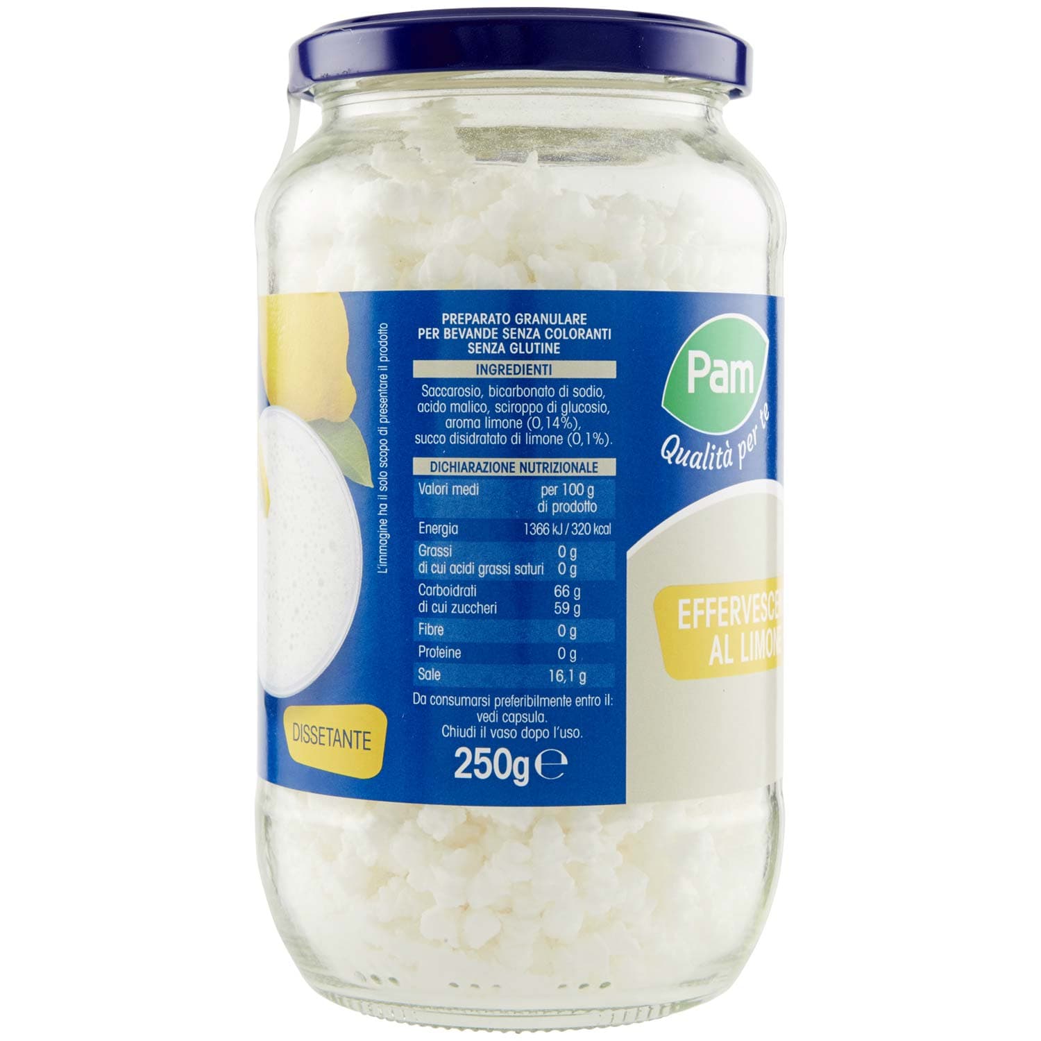 PAM Qualità per te Effervescente al Limone 250 g – immagine 5