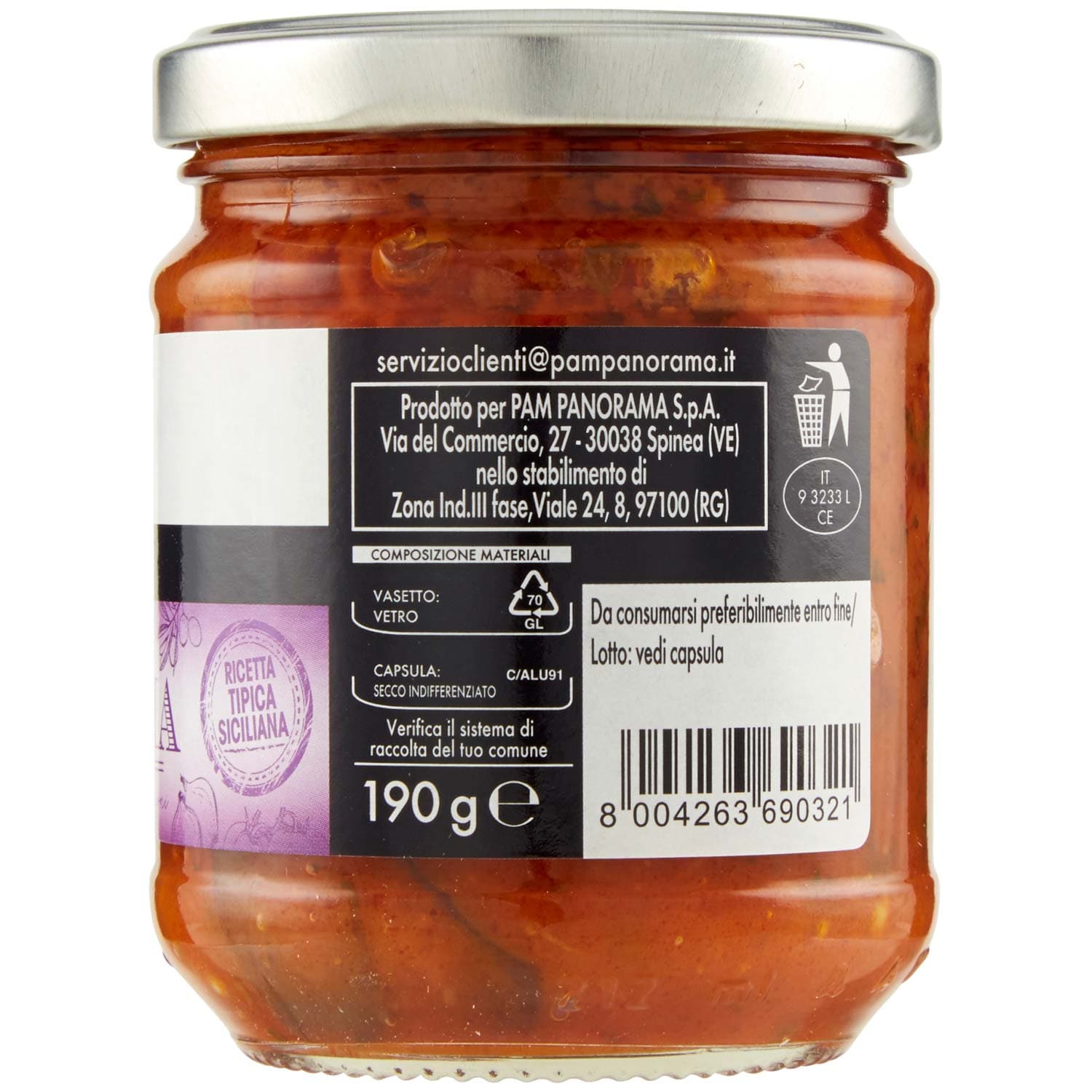 I TESORI Sugo alla Norma 190 g – immagine 5