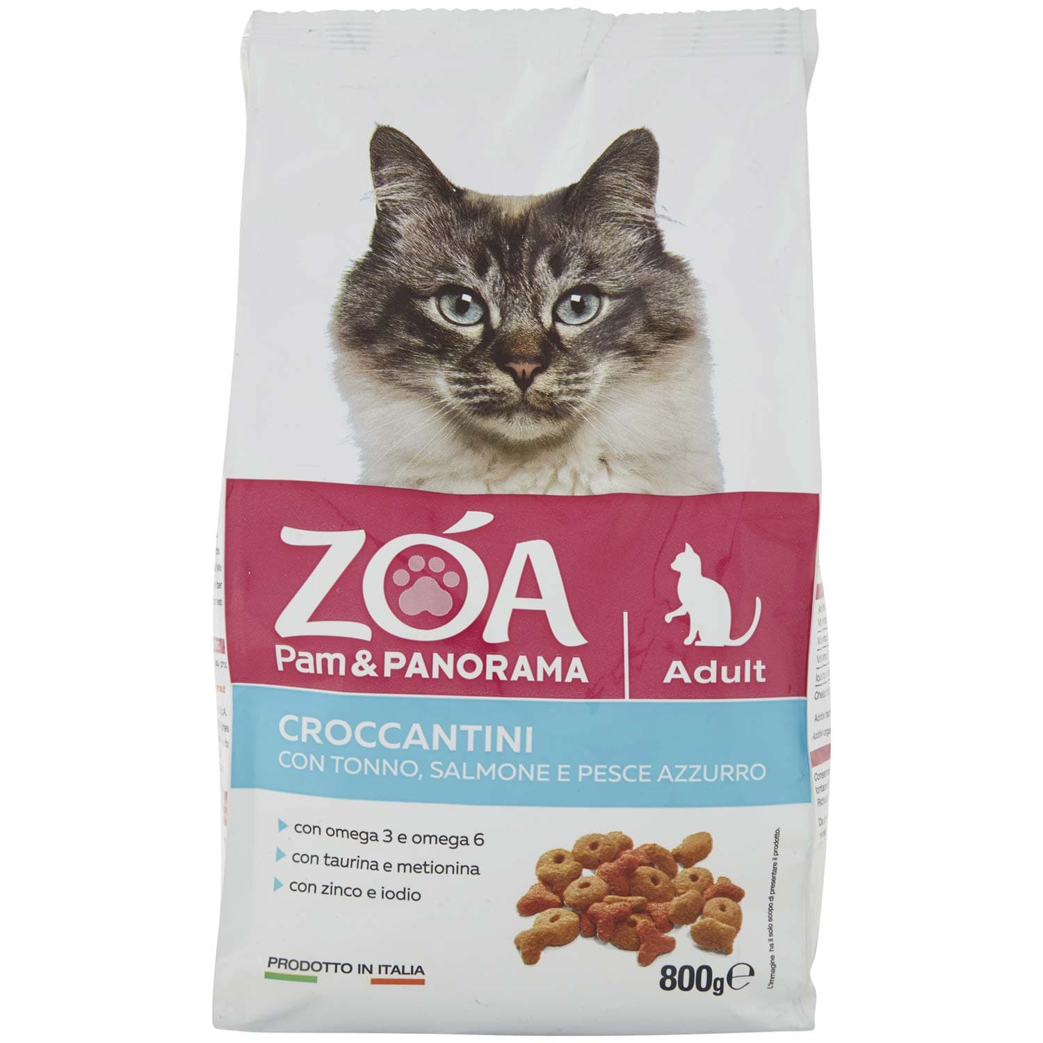 ZOA Adult Croccantini con Tonno, Salmone e Pesce Azzurro 800 g – immagine 2
