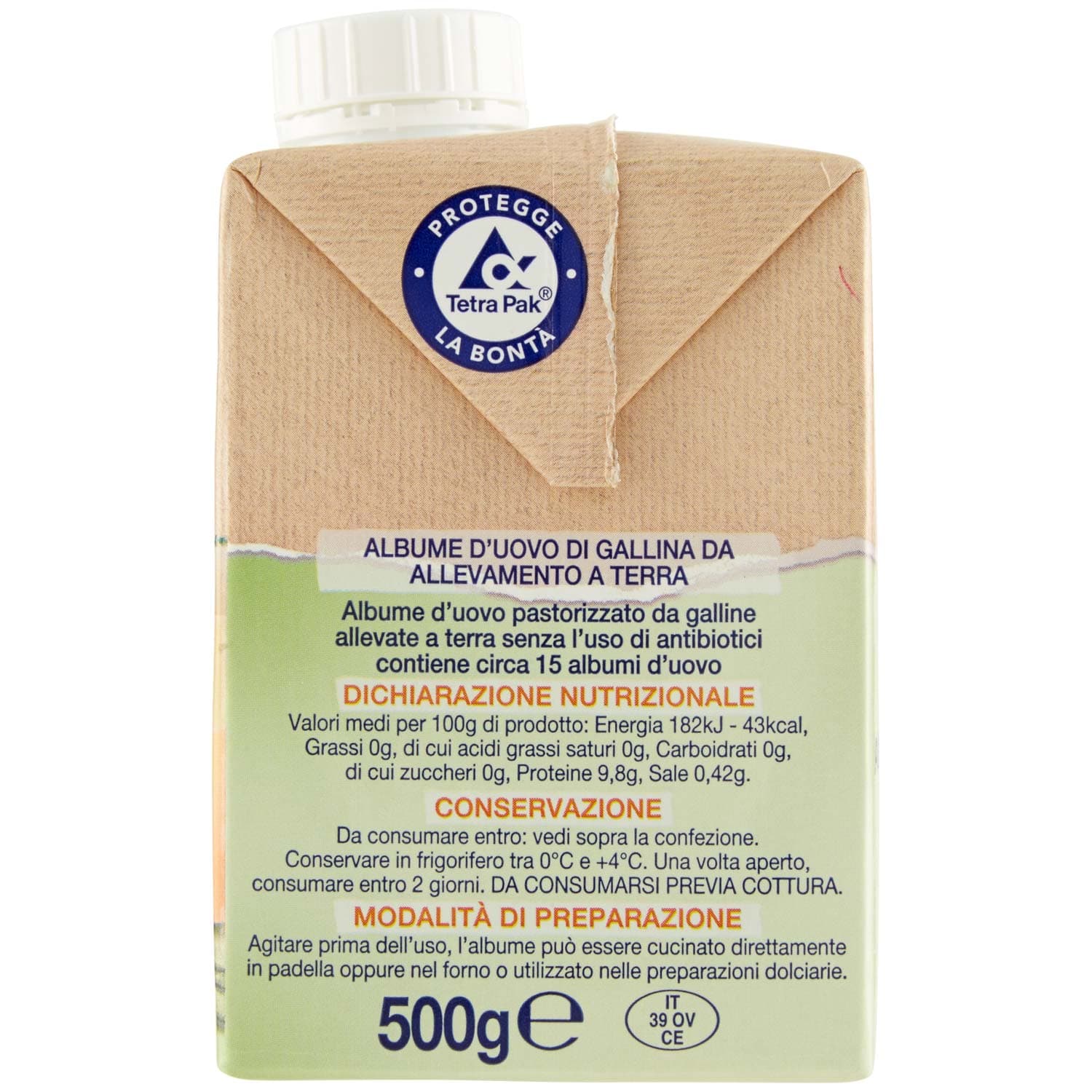 SEMPLICI E BUONI Albume d'Uovo 500 g – immagine 5