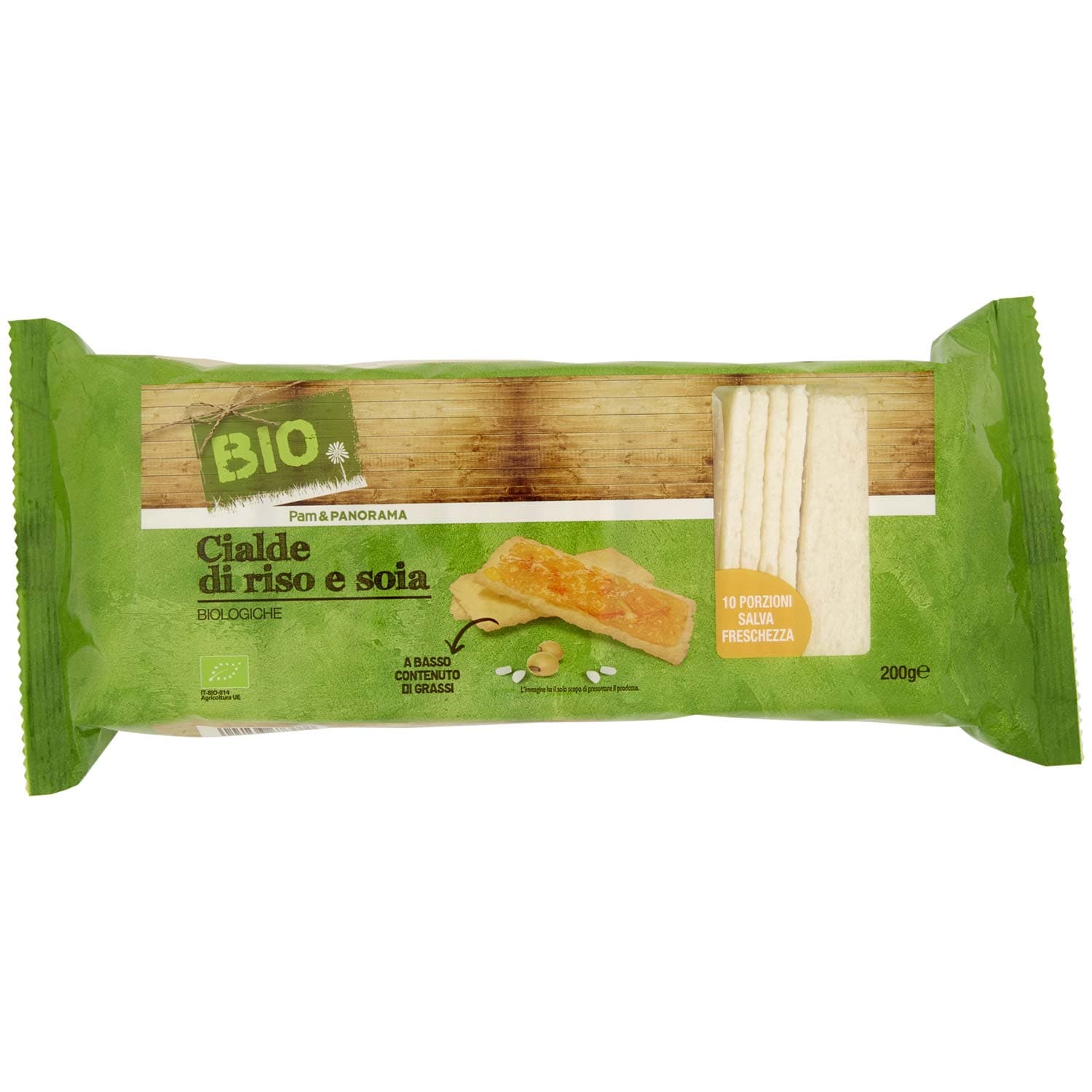 BIO Cialde di riso e soia Biologiche 200 g – immagine 2
