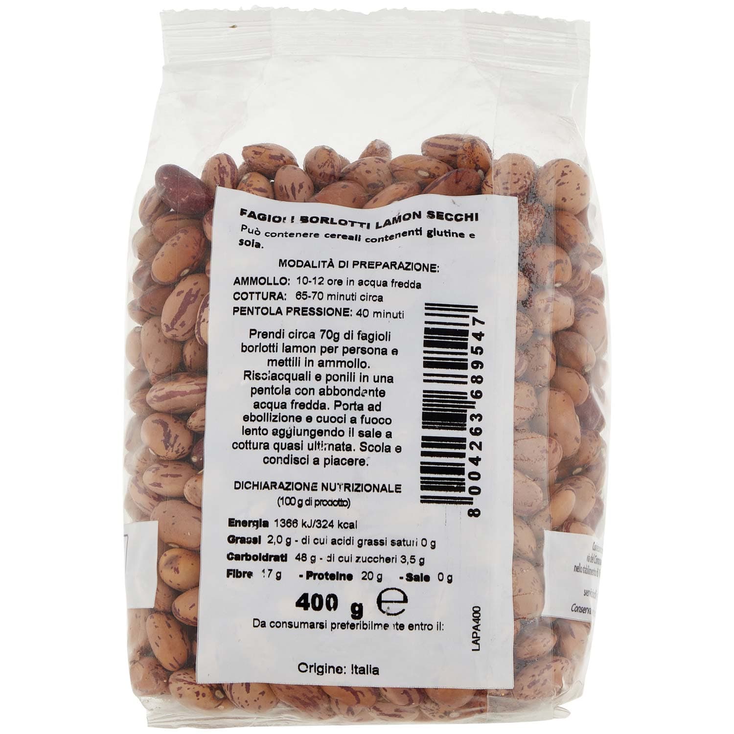 PAM Qualità per te Fagioli Lamon 400 g – immagine 4