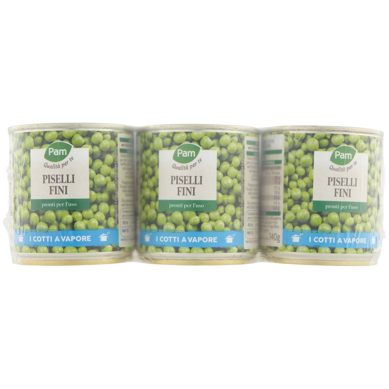 PAM PANORAMA Piselli Fini 150g x 3 – immagine 2
