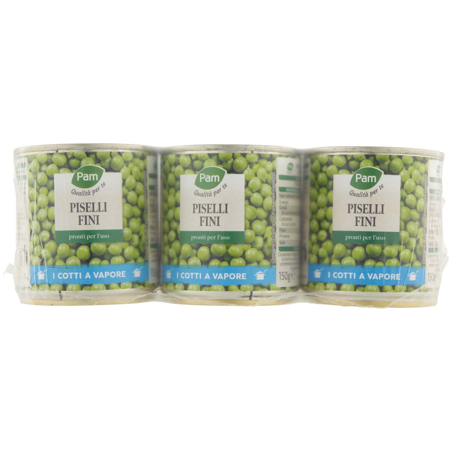PAM PANORAMA Piselli Fini 150g x 3 – immagine 4