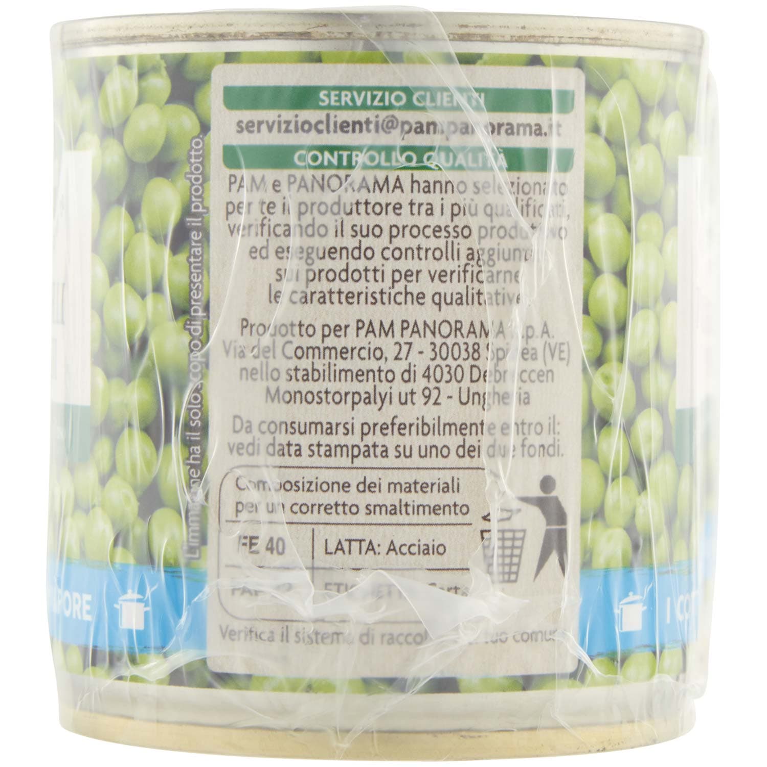 PAM PANORAMA Piselli Fini 150g x 3 – immagine 5