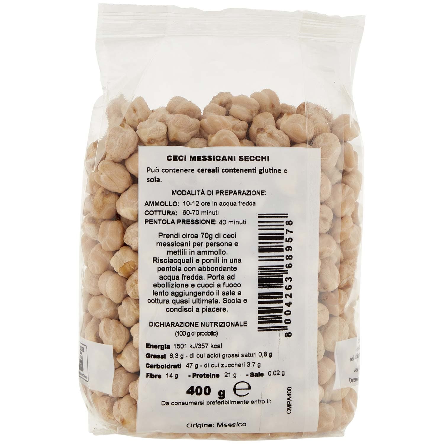 PAM Qualità per te Ceci Messicani 400 g – immagine 4