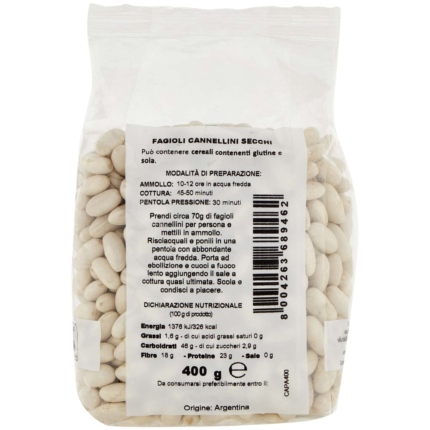 PAM Qualità per te Fagioli Cannellini 400 g – immagine 4