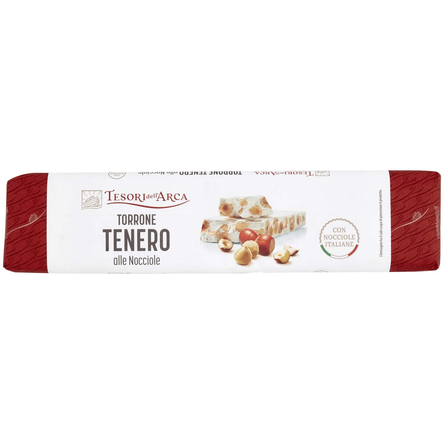 TESORI DELL'ARCA Torrone Tenero alle Nocciole 150 g – immagine 2