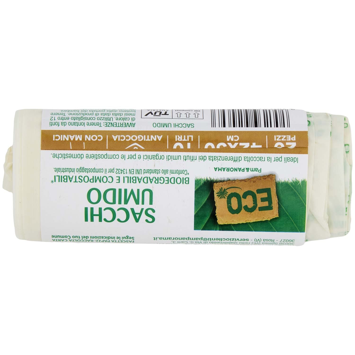 Sacco immondizia per umido 10lt 42x50 20 pezzi – immagine 4