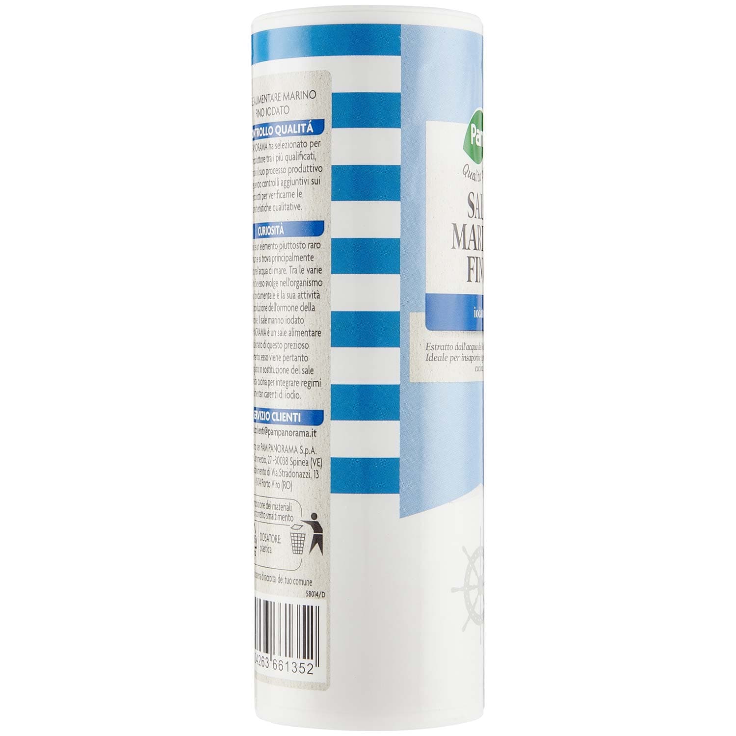 PAM PANORAMA Sale Marino Iodato fino 250 g – immagine 3