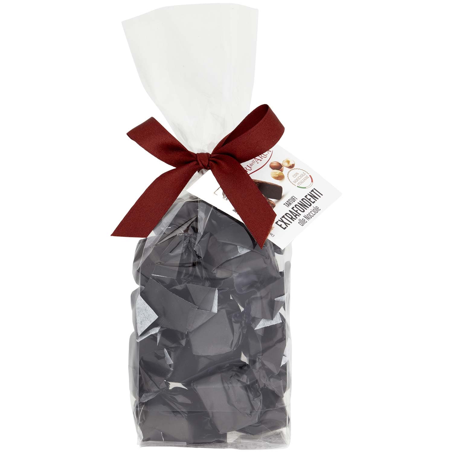 TESORI DELL'ARCA Tartufi Extrafondenti alle Nocciole 150 g – immagine 2