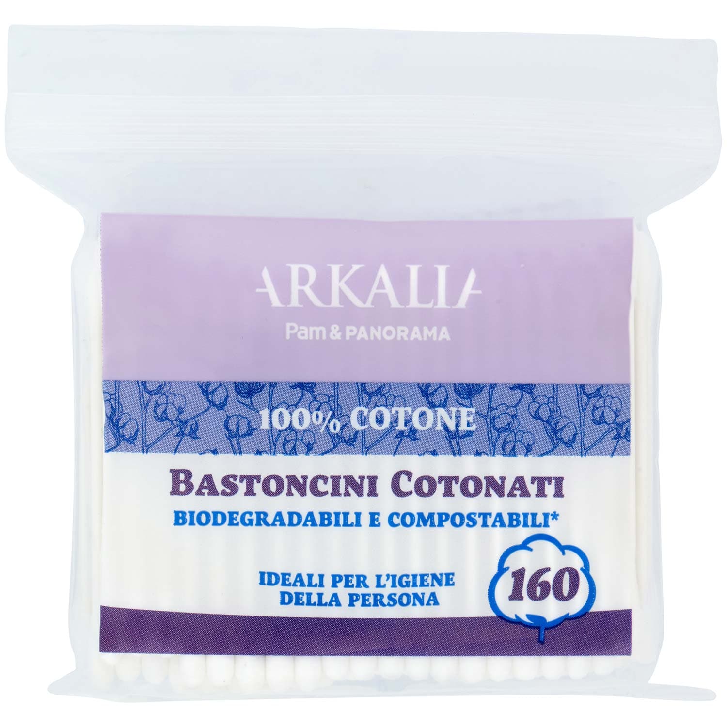 ARKALIA Bastoncini Cotonati 160 pz – immagine 2