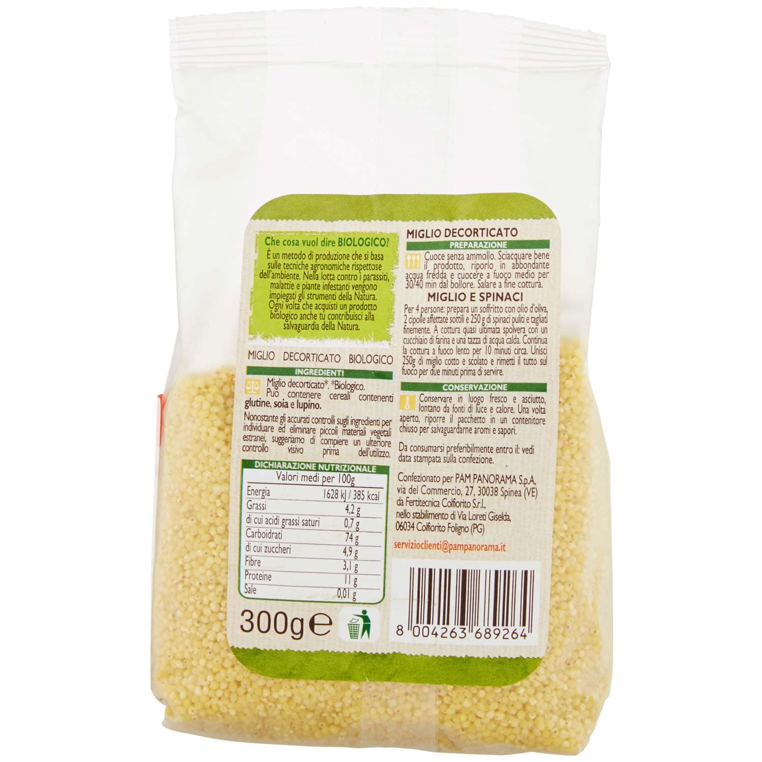BIO Miglio decorticato Biologico 300 g – immagine 4