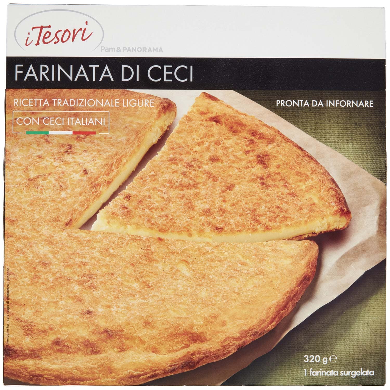 I TESORI Farinata di Ceci surgelata 320 g – immagine 2
