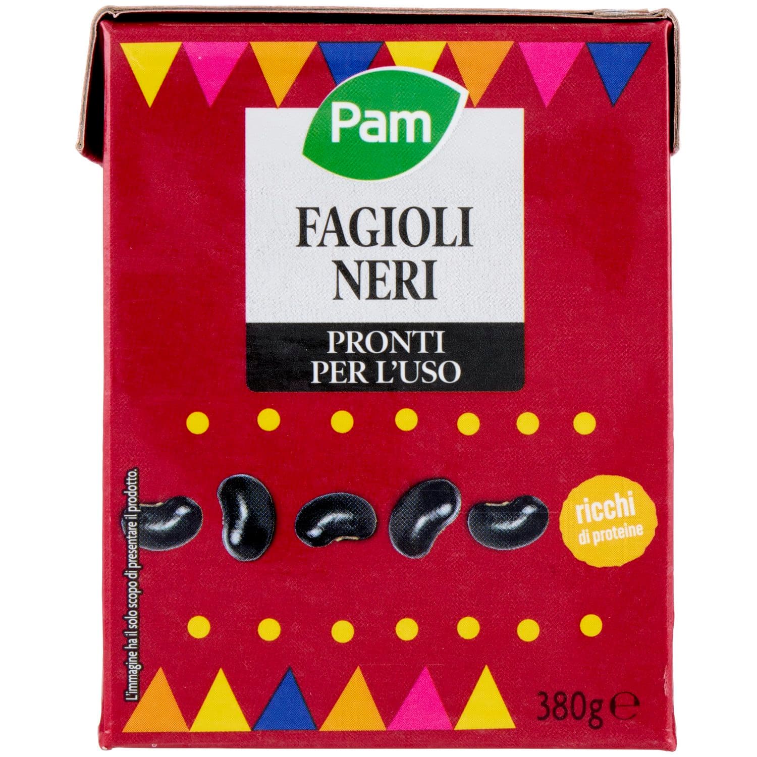 PAM Fagioli Neri 380 g – immagine 2