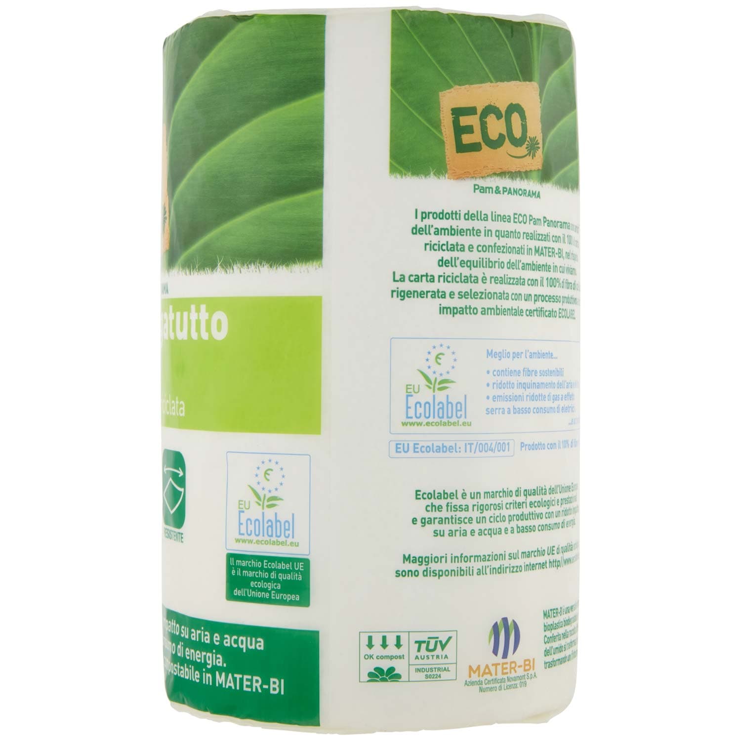 ECO Asciugatutto 2 veli 100% carta riciclata 1 rotolo – immagine 5