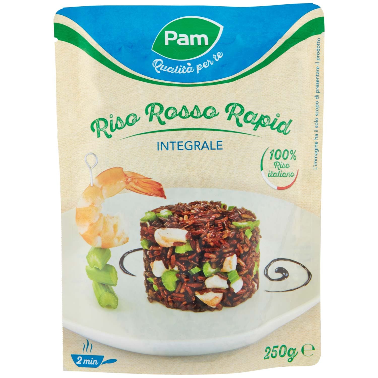 PAM Qualità per te Riso Rosso Rapid Integrale 250 g – immagine 2