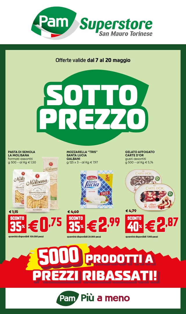 Volantino Pam_Nazionale_2610