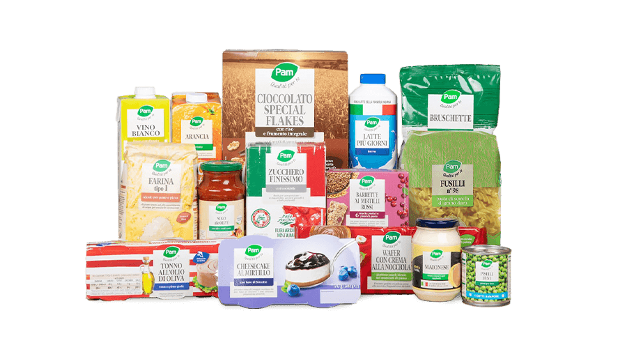 Selezione prodotti Pam