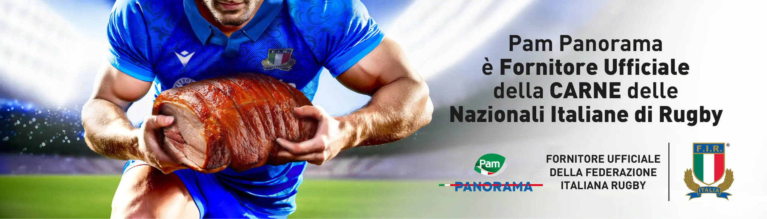 Pam Panorama è Fornitore Ufficiale della carne delle Nazionali Italiane di Rugby