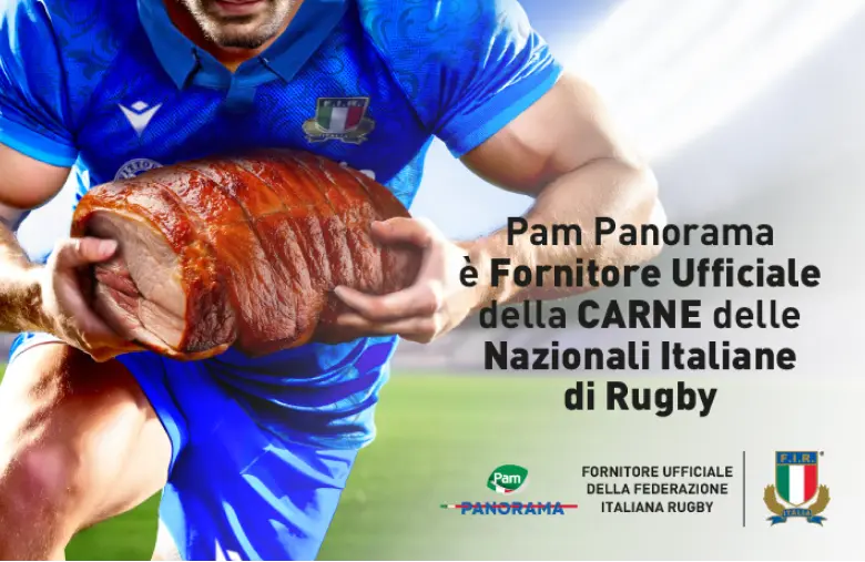 Pam Panorama è Fornitore Ufficiale della carne delle Nazionali Italiane di Rugby