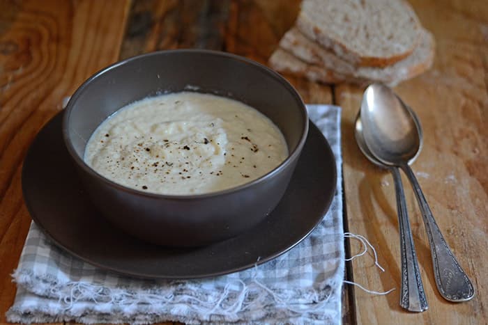 Vellutata di cavolfiore al cumino
