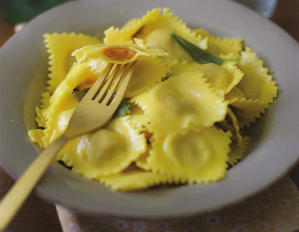 Tortelli di zucca mantovani