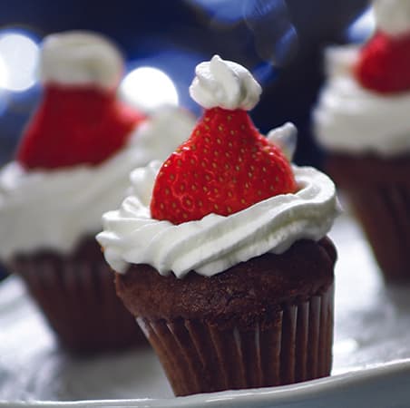 Muffin babbo natale