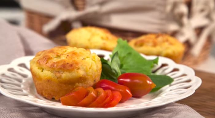 Muffin di pollo speziati