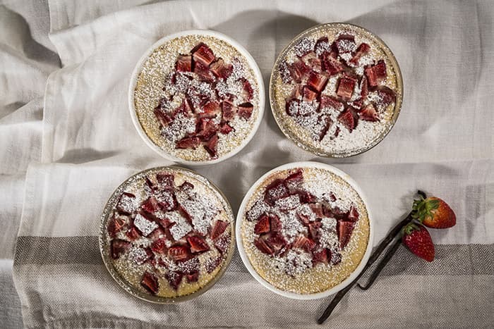 Clafoutis di fragole