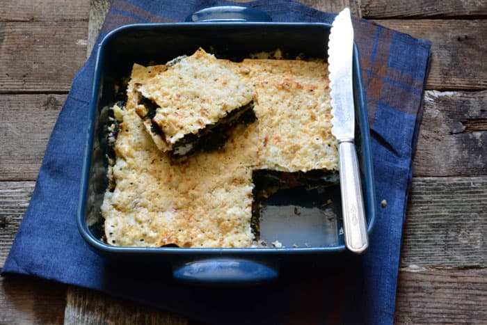 Pasticcio di pane azzimo