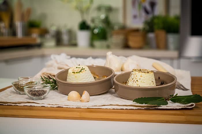 Ricottine al forno con erbe aromatiche
