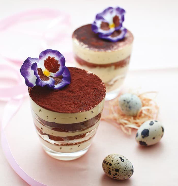 Tiramisù colomba e pepite di cioccolato