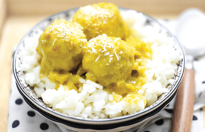 Polpette al curry