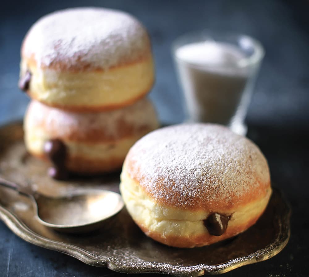 Krapfen al cioccolato