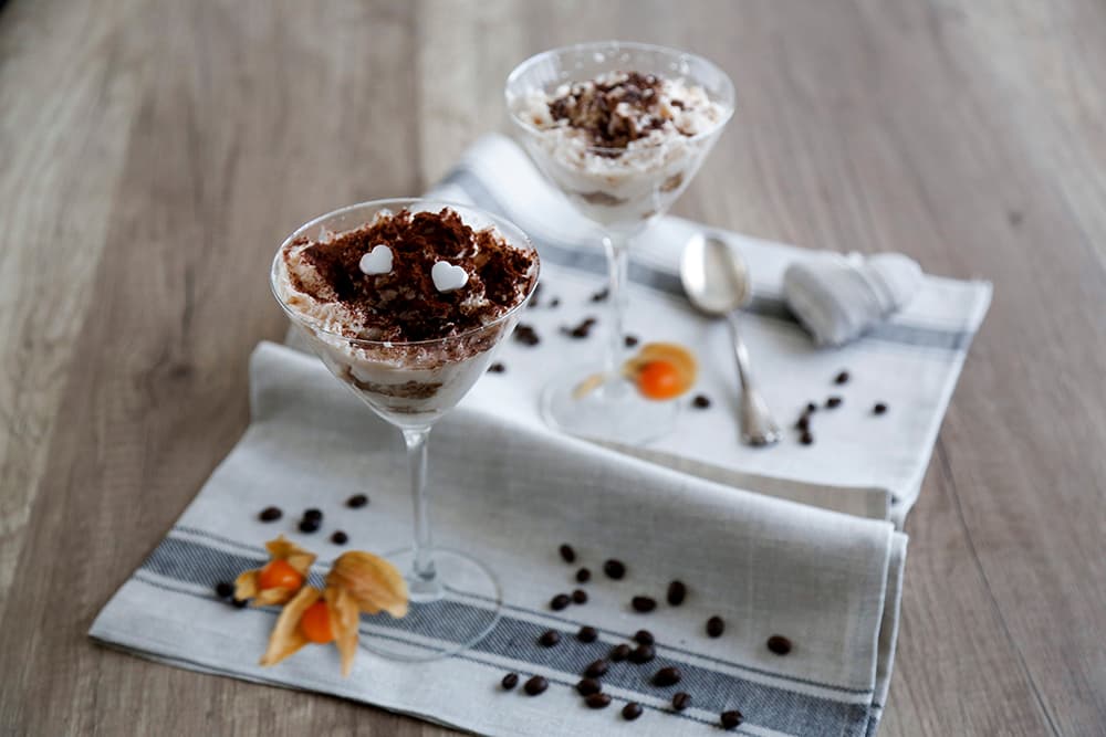 Tiramisù espresso ovvero spuma di mascarpone alla cannella