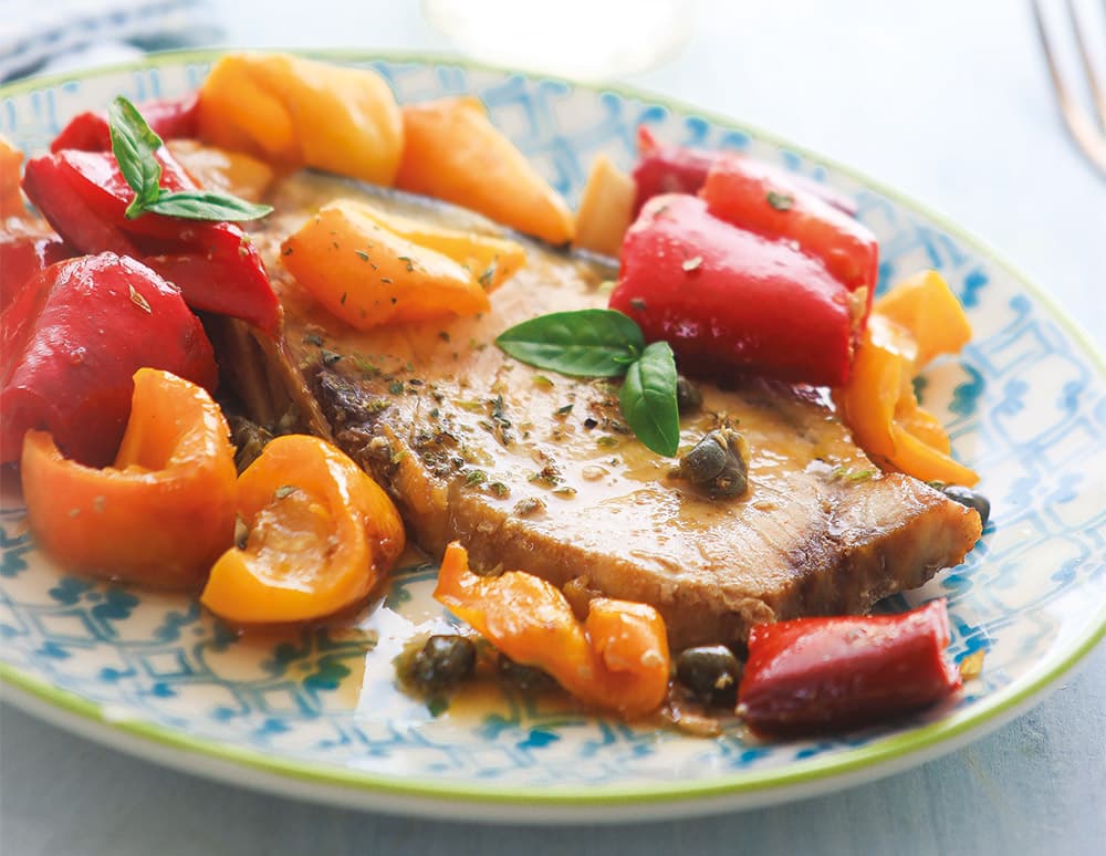 Pesce spada e peperoni