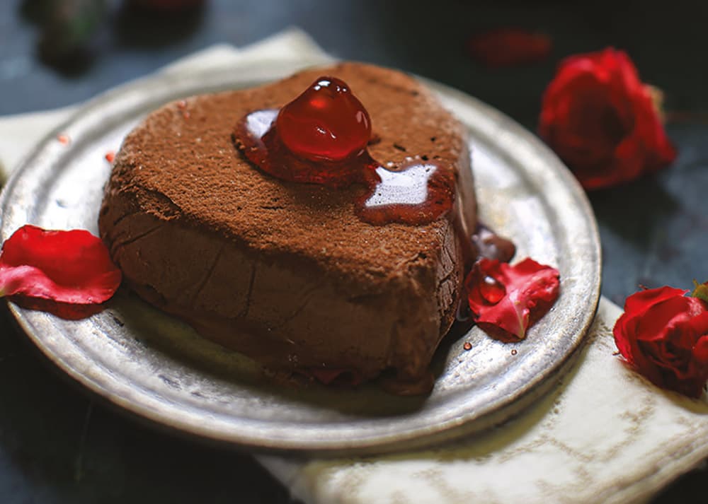 Semifreddo cioccolato e amarene