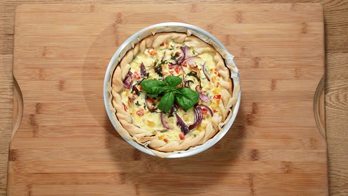 Torta salata di verdure