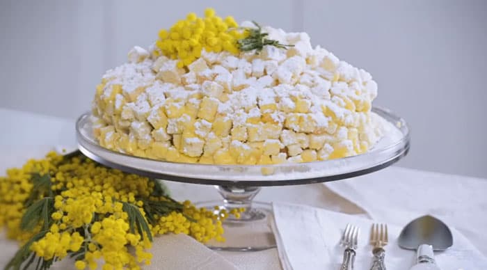 La torta mimosa