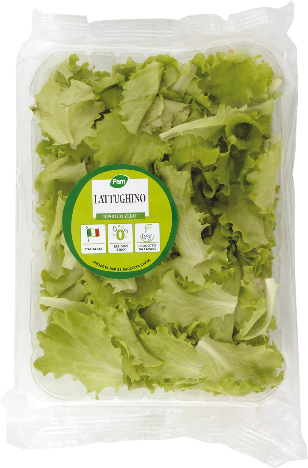 Lattughino verde residuo zero 100g