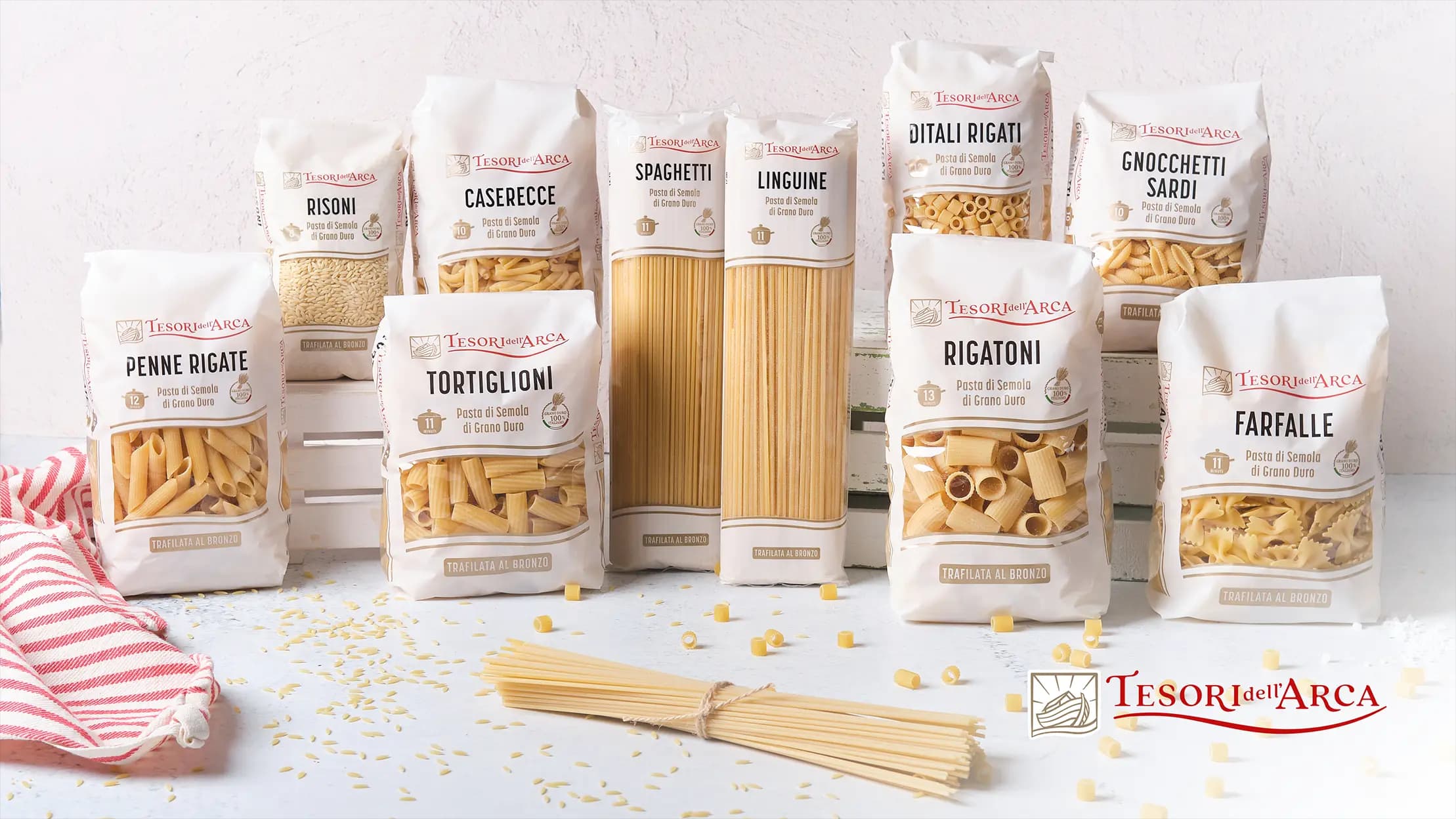Pasta trafilata al bronzo