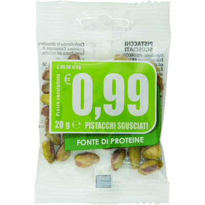 Pistacchi Sgusciati 20g