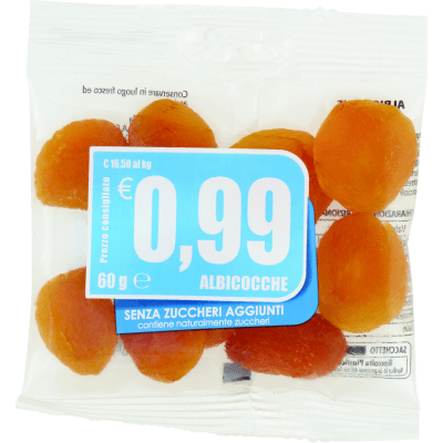 Albicocche disidratate 60g
