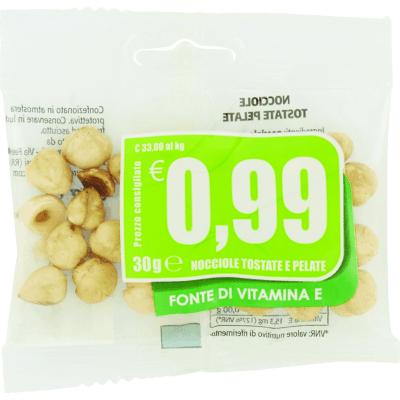 Nocciole Tostate e Pelate 30g