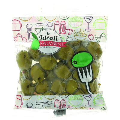 Olive verdi condite 125g