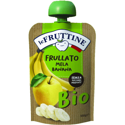 Frullato mela banana BIO 100g