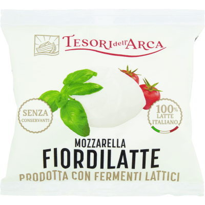 TESORI DELL'ARCA Mozzarella Fiordilatte 125 g