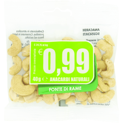 Anacardi naturali 40g