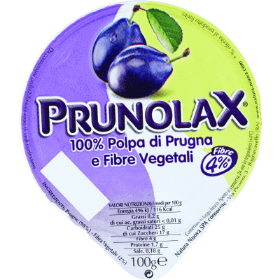Prunolax 100% polpa di prugna e fibre vegetali 100g